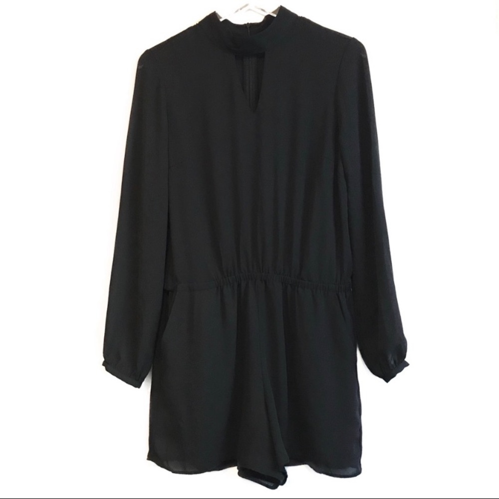 Katherine Barclay | Long Sleeve Shorts Romper | 8